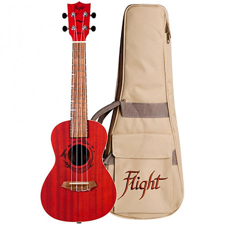 DUC380 Coral Concert + Housse Flight
