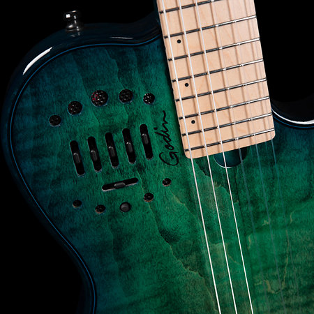 Multiac Deluxe Limited Opal Burst Godin