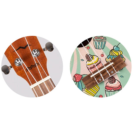 AUC-33 Cupcake Concert + Housse Flight