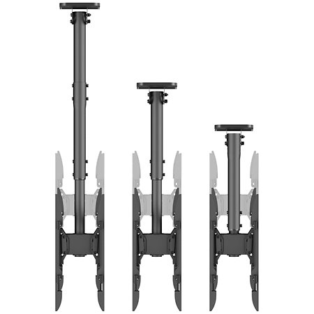PLB-4386 Dual TV Ceiling Mount Showgear