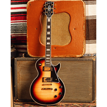 Les Paul Custom Sedona Burst + Etui Epiphone