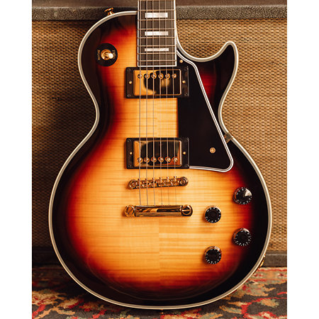 Les Paul Custom Sedona Burst + Etui Epiphone