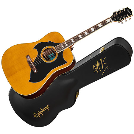 Marcus King El Dorado Hummingbird Antique Natural + Etui Epiphone
