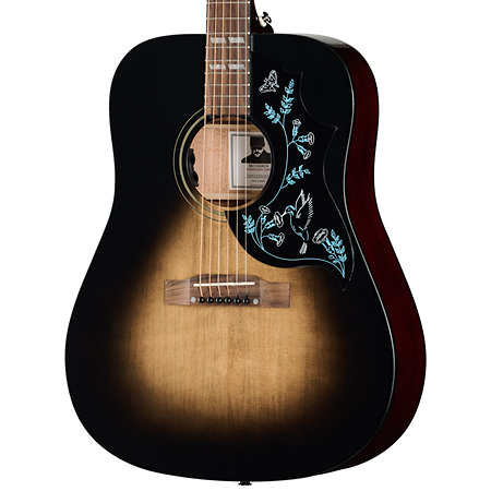 Eric Church Hummingbird Dark Cobra Burst + Etui Epiphone