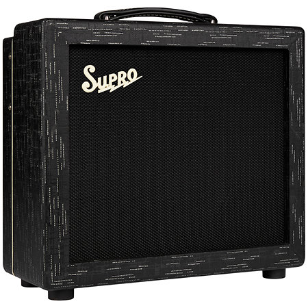 Supro Amulet 110 Black on Black