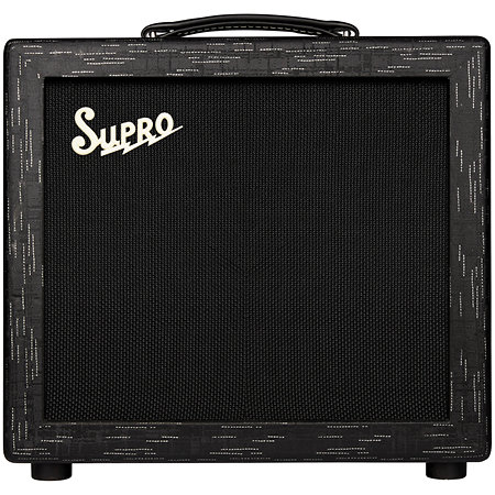 Supro Amulet 110 Black on Black