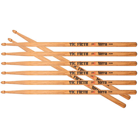 Vic Firth American Classic X5B Terra Pack de 4 Paires