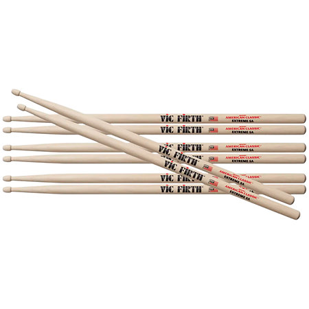 Vic Firth Pack de 4 paires American Classic X5A