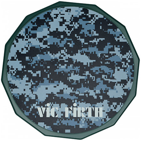P6DC-STD Bundle Pad 6" Camouflage Silicone + Stand Vic Firth