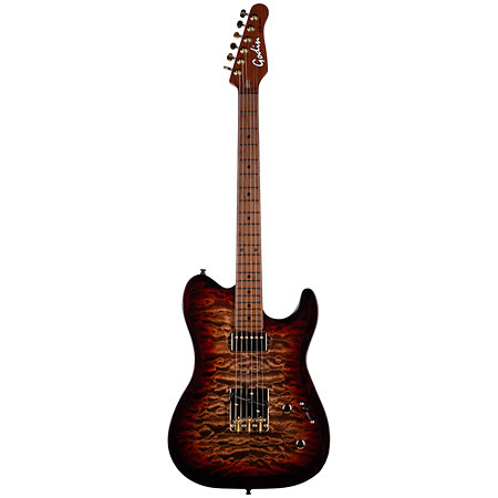 Artisan TC Whiskeyburst MN + Etui Godin