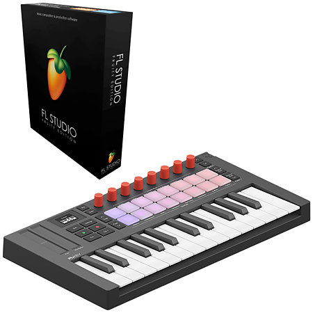 Pack FLKey 2 Mini + licence FL Studio Fruity Edition Novation