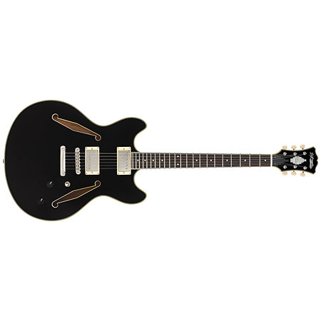 D'Angelico Excel DC Tour Solid Black