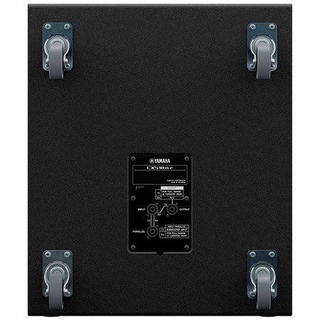 Pack DXR10 MK3 (la paire) + Sub DXS12 MK3 + 4 Roulettes Yamaha