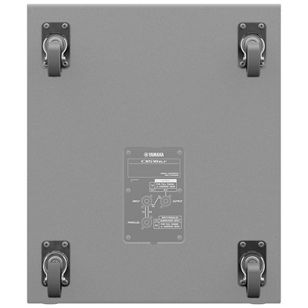 Pack DXR12 MK3 (la paire) + Sub DXS15 MK3 + 4 Roulettes Yamaha