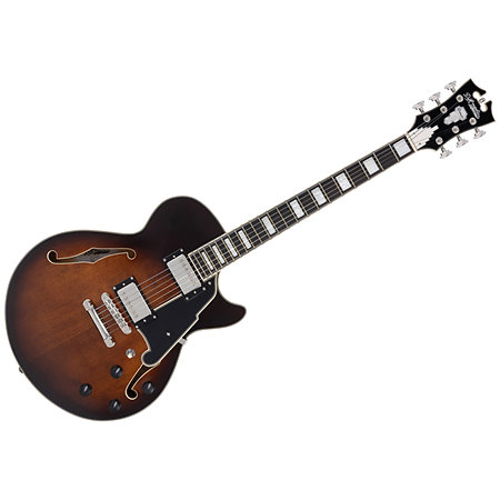 D'Angelico Premier SS Brown Burst