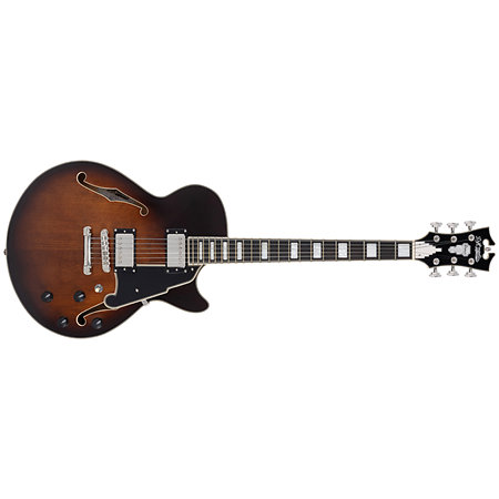 D'Angelico Premier SS Brown Burst