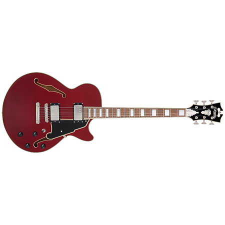 D'Angelico Premier SS Burnt Red