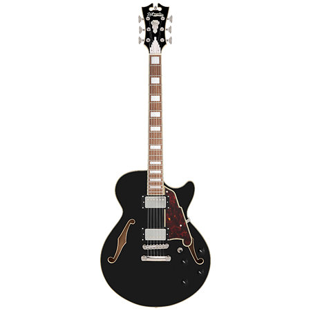 Premier SS Solid Black D'Angelico