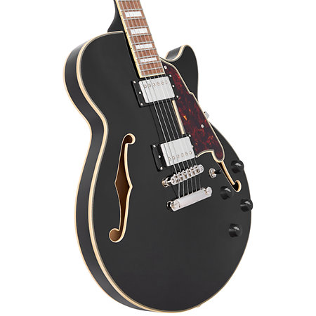 Premier SS Solid Black D'Angelico