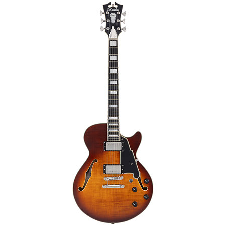 Premier SS Dark Iced Tea Burst D'Angelico
