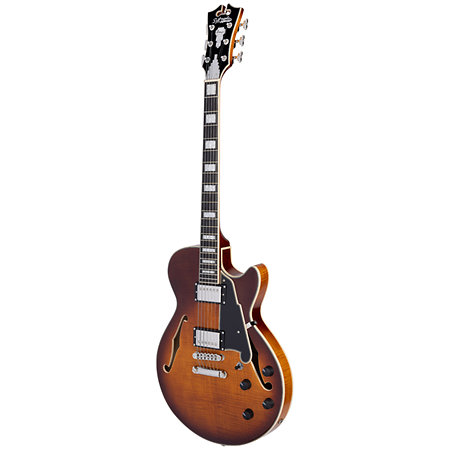 Premier SS Dark Iced Tea Burst D'Angelico