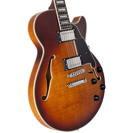 Premier SS Dark Iced Tea Burst D'Angelico