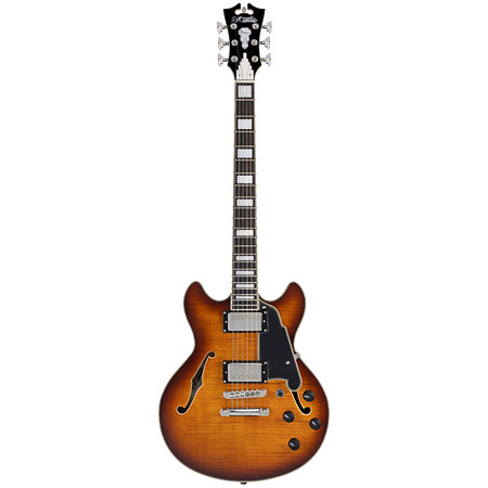 Premier Mini DC Dark Iced Tea Burst D'Angelico