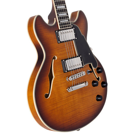Premier Mini DC Dark Iced Tea Burst D'Angelico