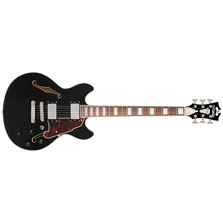 D'Angelico Premier Mini DC Solid Black
