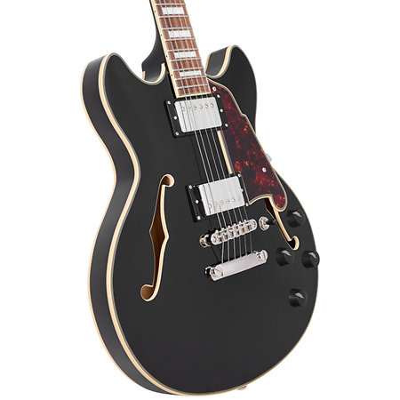 Premier Mini DC Solid Black D'Angelico