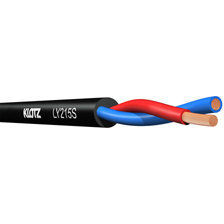 Klotz Câble HP 2x1.5mm2, bobine de 100m