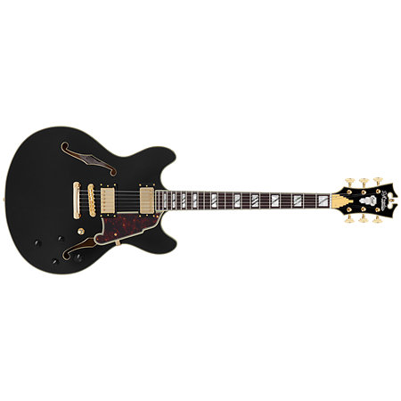 D'Angelico Excel DC Solid Black