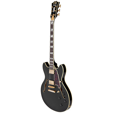 Excel DC Solid Black D'Angelico
