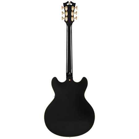 Excel DC Solid Black D'Angelico