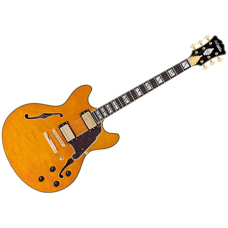 D'Angelico Excel DC XT Vintage Natural Quilt