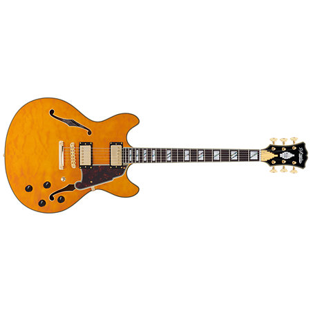 D'Angelico Excel DC XT Vintage Natural Quilt