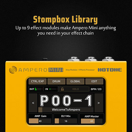MP-50MG Ampero Mini Marigold Hotone