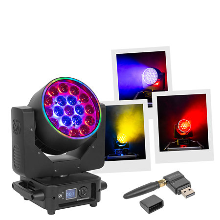 Mac Mah Pack Mac Wash 1915Z-R + R-DMX USB