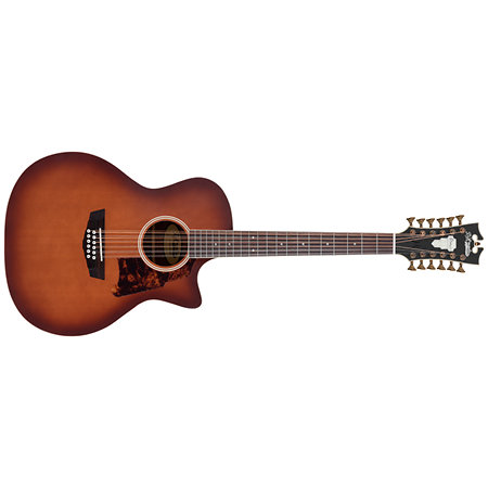 D'Angelico Premier Fulton Caramel Burst 12 cordes