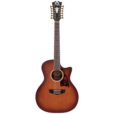 Premier Fulton Caramel Burst 12 cordes D'Angelico