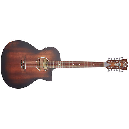 D'Angelico Premier Fulton LS Aged Mahogany 12 cordes