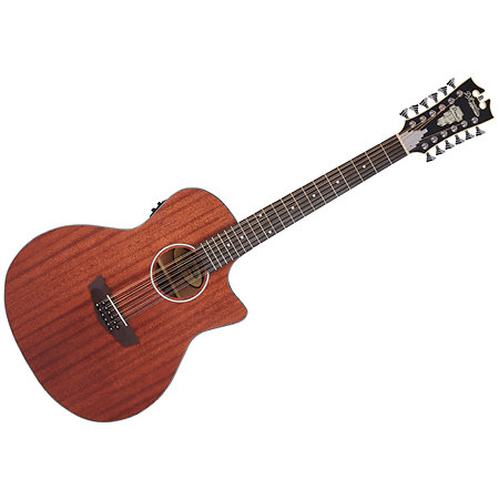 D'Angelico Premier Fulton LS Mahogany Satin 12 cordes