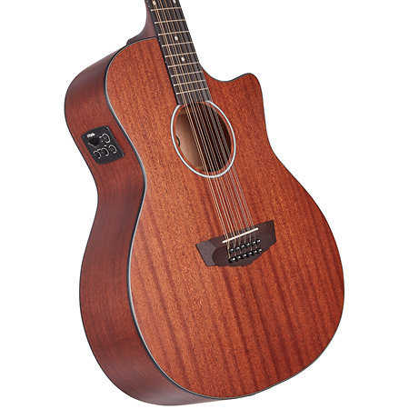 Premier Fulton LS Mahogany Satin 12 cordes D'Angelico