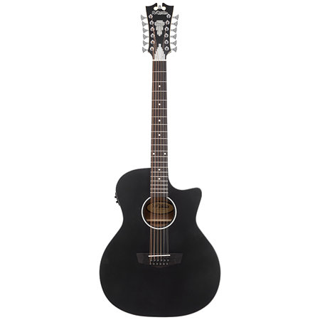 Premier Fulton LS Matte Black 12 cordes D'Angelico