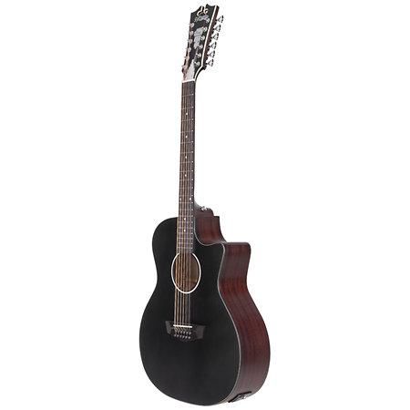 Premier Fulton LS Matte Black 12 cordes D'Angelico