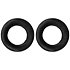 Paire de coussinets velours noir pour DT880/990 Sans disque Beyerdynamic