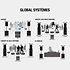 Pack DXR12 MK3 (la paire) + Sub DXS15 MK3 + 4 Roulettes Yamaha