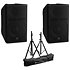 Pack CXR10 MK3 (la paire) + 2 Pieds Yamaha