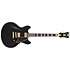 Excel DC Solid Black D'Angelico