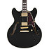 Excel DC Solid Black D'Angelico